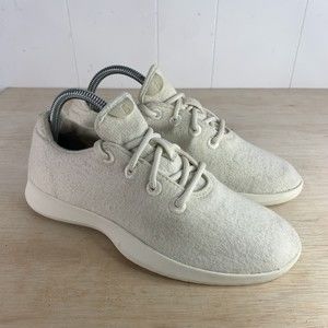 Allbirds Wool Runners White Running Shoes Sneakers Women's Size 9